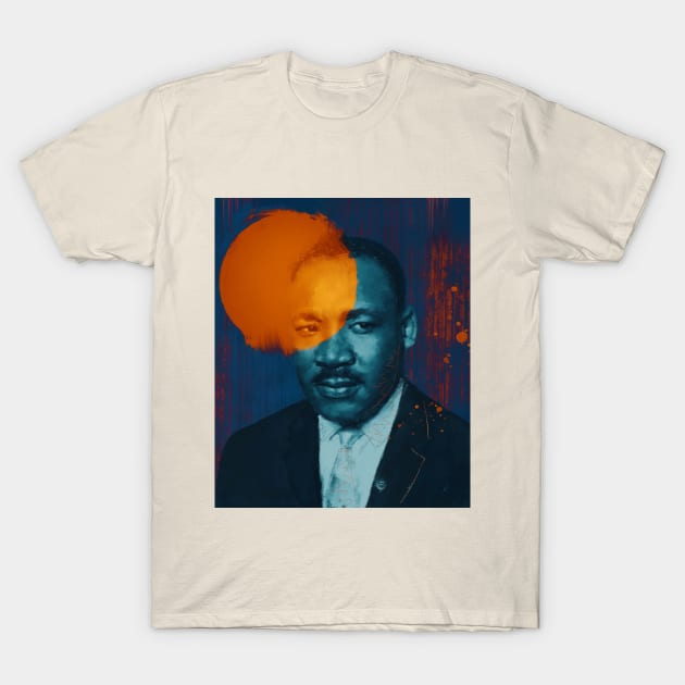 Dr. Martin Luther King Jr. Painting for MLK Day 2020 T-Shirt by anycolordesigns